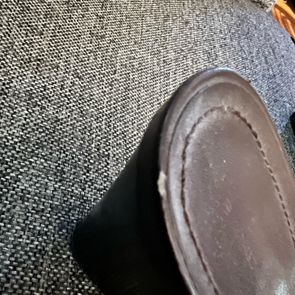 Brown sz 9 Bandolino wedge shoes with cute bow - Picture 4 of 6